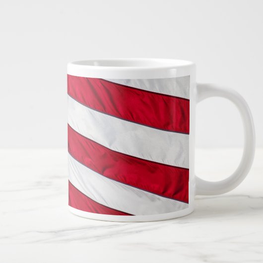 Amerikaanse vlag grote koffiekop (Rechts)