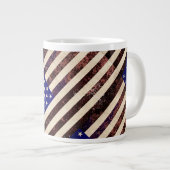 Amerikaanse  vlag grote koffiekop (Voorkant rechts)