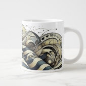 Amerikaanse vlag grote koffiekop (Rechts)