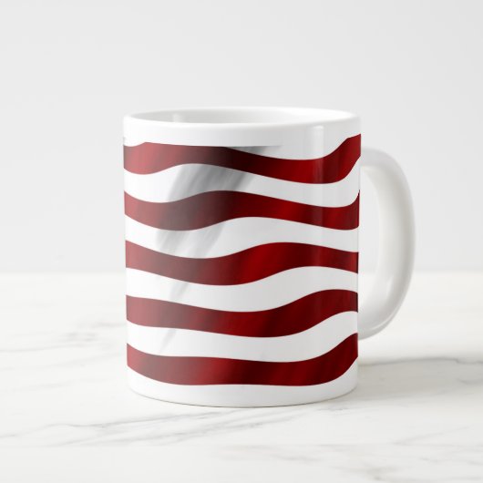 Amerikaanse vlag grote koffiekop (Voorkant rechts)