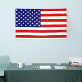 Amerikaanse vlag (h) bnrcn spandoek (Beurs)