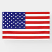 Amerikaanse vlag (h) bnrcn spandoek (Horizontaal)