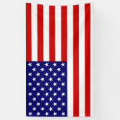 Amerikaanse vlag (h) bnrcn spandoek (Verticaal)