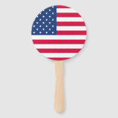 Amerikaanse vlag handwaaier (Voorkant)