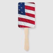 Amerikaanse vlag handwaaier (Achterkant)