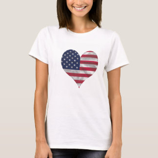 Amerikaanse vlag Hanes T-Shirt