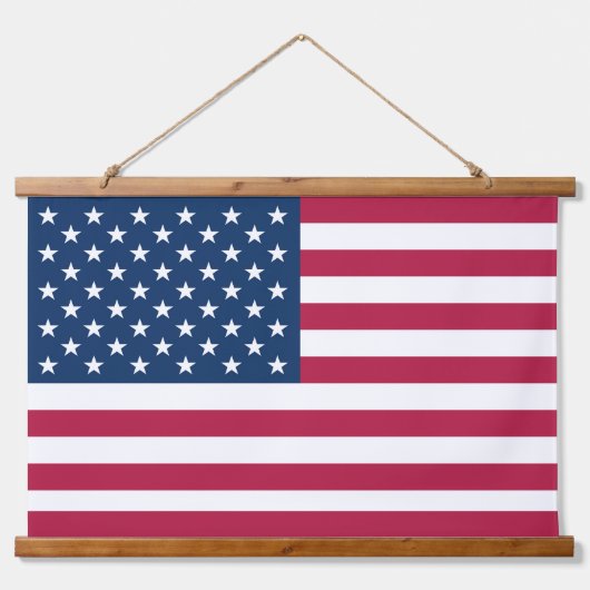 Amerikaanse vlag hangend wandkleed (Voorkant 3)