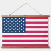 Amerikaanse vlag hangend wandkleed (Voorkant)