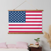 Amerikaanse vlag hangend wandkleed (Slaapkamer)