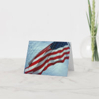 Amerikaanse Vlag Happy Veterans Day Military Kaart