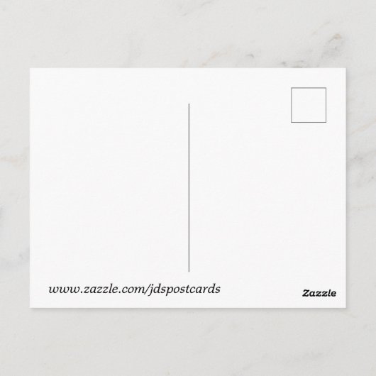 Amerikaanse vlag Hartelijk dank voor uw service Briefkaart (Achterkant)