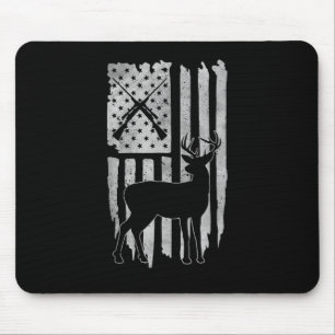 Amerikaanse Vlag Herten Jagen Patriottische Jager Muismat