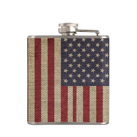  Amerikaanse vlag Heupfles (Achterkant)