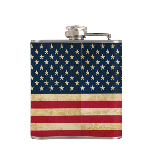  Amerikaanse vlag Heupfles (Achterkant)