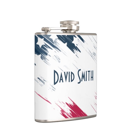 Amerikaanse vlag heupfles (Rechts)