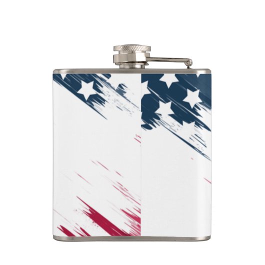 Amerikaanse vlag heupfles (Achterkant)
