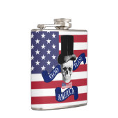 Amerikaanse vlag heupfles (Rechts)