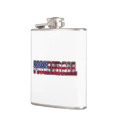 Amerikaanse vlag heupfles (Links)
