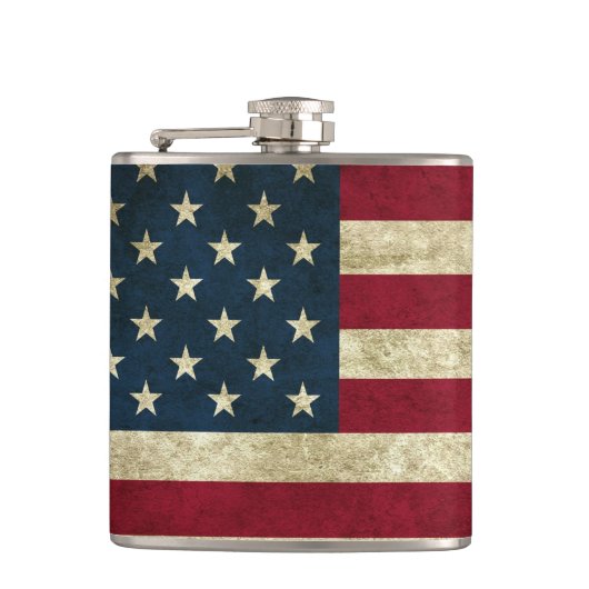 Amerikaanse vlag heupfles (Voorkant)