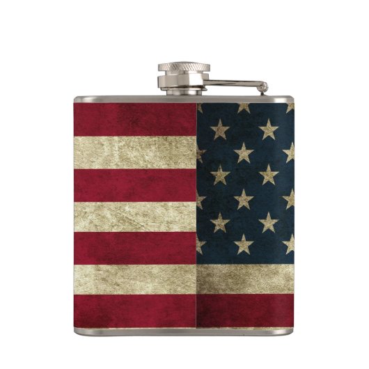 Amerikaanse vlag heupfles (Achterkant)