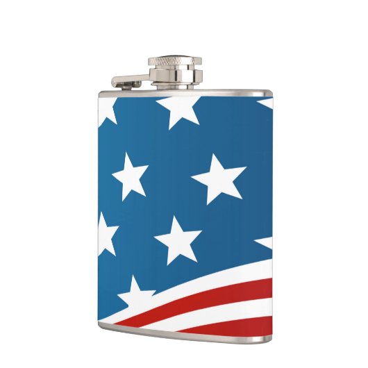Amerikaanse vlag heupfles (Links)