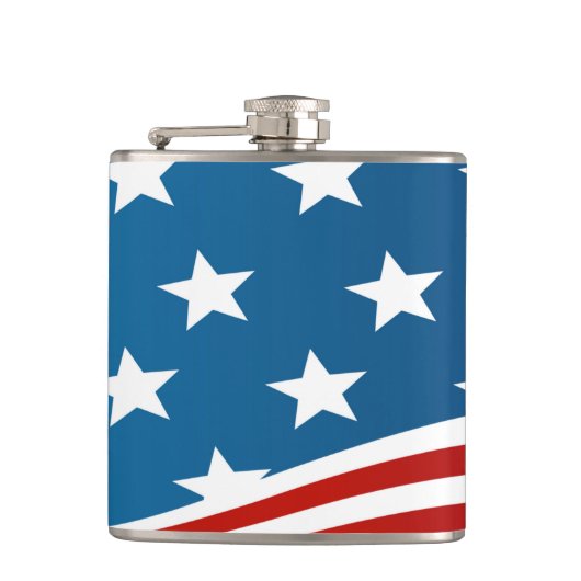Amerikaanse vlag heupfles (Voorkant)