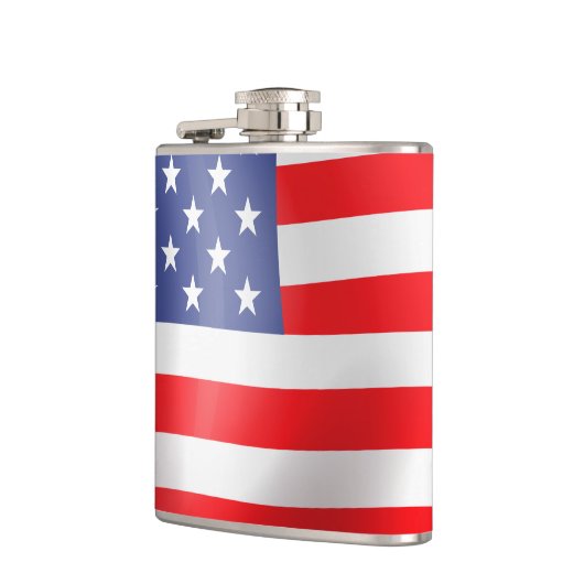 Amerikaanse vlag heupfles (Links)