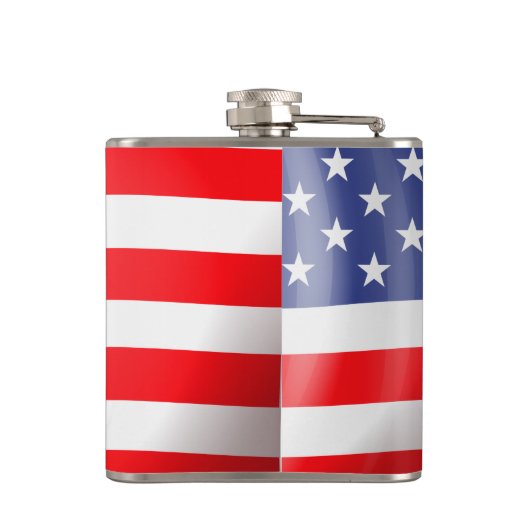 Amerikaanse vlag heupfles (Achterkant)
