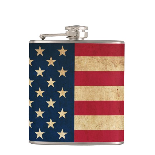Amerikaanse vlag Heupfles (Voorkant)