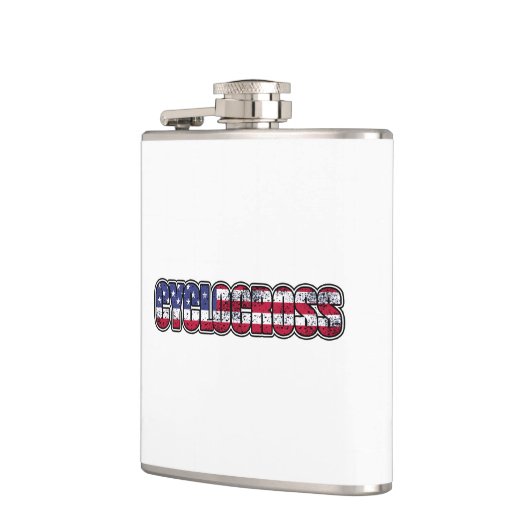 Amerikaanse vlag heupfles (Links)