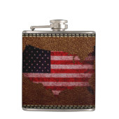Amerikaanse vlag heupfles (Voorkant)