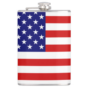 Amerikaanse vlag heupfles