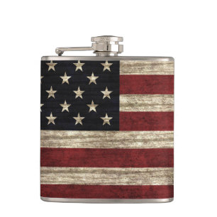 Amerikaanse vlag heupfles