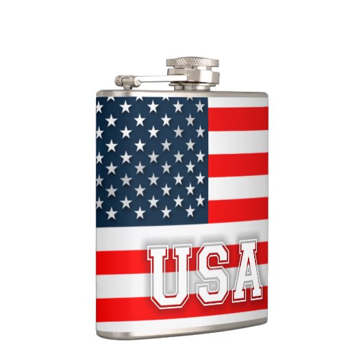 Amerikaanse vlag heupfles (Rechts)