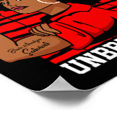 Amerikaanse vlag HIV Aids Hersenaneurysma CVA Poster (Hoek)