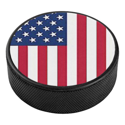 Amerikaanse vlag hockey puck (3/4)