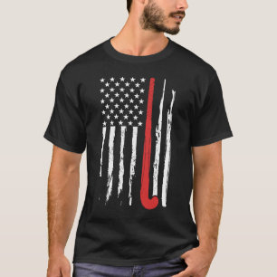 Amerikaanse vlag Hockey USA Patriotic Frisbee 4th  T-shirt
