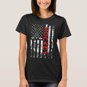 Amerikaanse vlag Hockey USA Patriotic Gift T-shirt