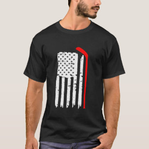 Amerikaanse vlag Hockey Usa Patriotic T-shirt
