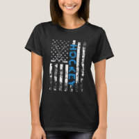 Amerikaanse vlag Hockey USA Patriotic