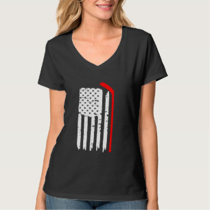 Amerikaanse vlag Hockey Usa Patriotic T-shirt