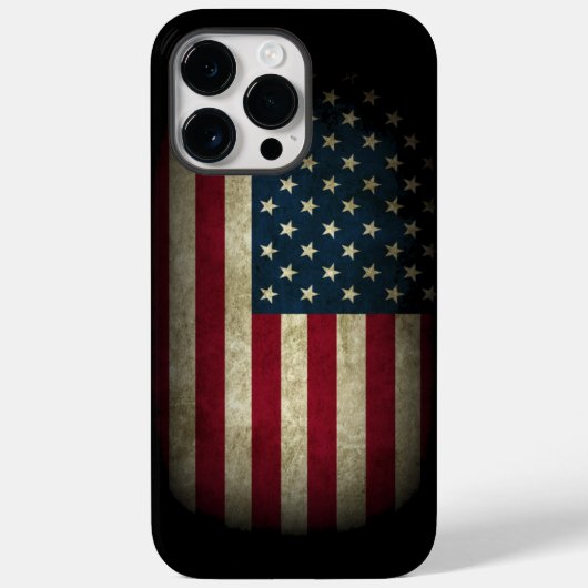 Amerikaanse vlag Hoesje-Mate iPhone Case 14 (Achterkant)