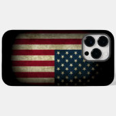 Amerikaanse vlag Hoesje-Mate iPhone Case 14 (Achterkant (horizontaal))