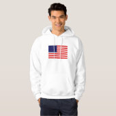 Amerikaanse vlag hoodie (Voorkant volledig)