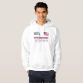 Amerikaanse vlag hoodie (Voorkant volledig)
