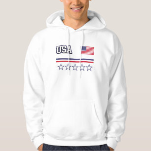 Amerikaanse vlag hoodie