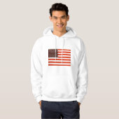 Amerikaanse vlag hoodie (Voorkant volledig)