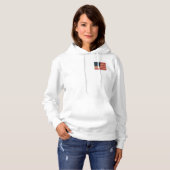  Amerikaanse vlag Hoodie (Voorkant volledig)