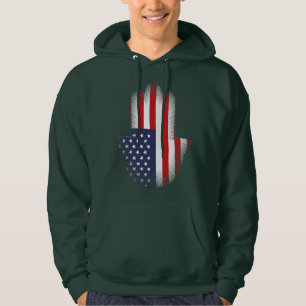 Amerikaanse vlag hoodie