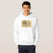Amerikaanse vlag Hoodie (Voorkant volledig)